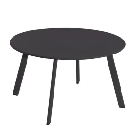 Table d'appoint Marzia Acier Graphite 70 x 70 x 40 cm de BigBuy Home, Tables de service - Réf : S8700188, Prix : 61,31 €, Rem...