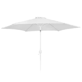 Sunshade Alba 350 cm Aluminium White by BigBuy Home, Parasols - Ref: S8700191, Price: 90,40 €, Discount: %