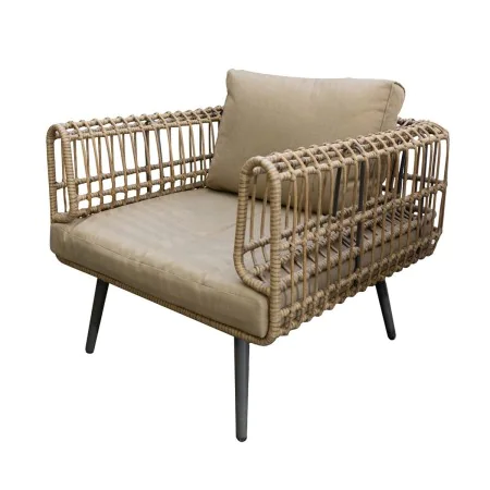 Divano da Giardino Ariki 83 x 84 x 67 cm rattan sintetico Acciaio di BigBuy Home, Divani - Rif: S8700192, Prezzo: 450,46 €, S...