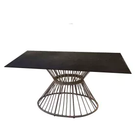 Dining Table Ariki 150 x 120 x 71,5 cm synthetic rattan Steel by BigBuy Home, Dining Tables - Ref: S8700201, Price: 589,88 €,...