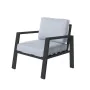 Sillón de jardín Thais 73,20 x 74,80 x 73,30 cm Grafito Aluminio de BigBuy Home, Sillones - Ref: S8700223, Precio: 235,95 €, ...