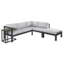 Gartenbank Agnes Ecke 224 x 224 x 65,5 cm Aluminium von BigBuy Home, Sofas - Ref: S8700232, Preis: 1,00 €, Rabatt: %