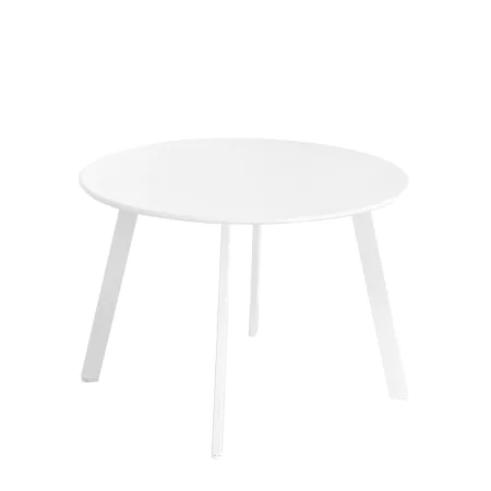 Tavolo aggiuntivo Marzia 60 x 60 x 42 cm Acciaio Bianco di BigBuy Home, Tavolini da appoggio - Rif: S8700236, Prezzo: 54,40 €...