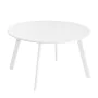 Mesa de apoio Marzia Aço Branco 70 x 70 x 40 cm de BigBuy Home, Mesas auxiliares - Ref: S8700237, Preço: 63,28 €, Desconto: %