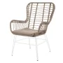 Garden sofa Ariki 63 x 67 x 97 cm Steel White by BigBuy Home, Armchairs - Ref: S8700244, Price: 182,81 €, Discount: %