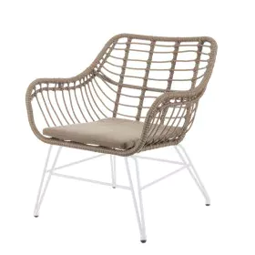 Havestol Ariki 65 x 62 x 76 cm Synthetischer Rattan Stahl Weiß von BigBuy Home, Essstühle - Ref: S8700245, Preis: 162,50 €, R...