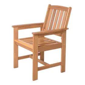 Garden chair Kate 57,5 x 65,5 x 89 cm Natural Acacia by BigBuy Home, Garden Dining Chairs - Ref: S8700286, Price: 92,46 €, Di...