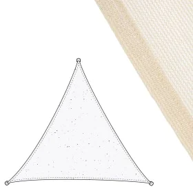 Vele parasole Tenda 3 x 3 m Beige Polietilene 300 x 300 x 0,5 cm di BigBuy Home, Vele parasole - Rif: S8700291, Prezzo: 26,38...