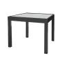 Expandable table Thais 80 x 80 x 74 cm Aluminium by BigBuy Home, Dining Tables - Ref: S8700319, Price: 278,86 €, Discount: %