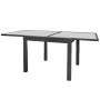 Mesa Extensible Thais 90 x 90 x 74 cm Aluminio de BigBuy Home, Mesas de comedor - Ref: S8700320, Precio: 311,02 €, Descuento: %