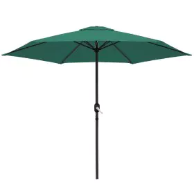 Parasol Monty Aluminium Vert 270 cm de BigBuy Home, Parasols - Réf : S8700326, Prix : 58,38 €, Remise : %