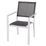 Tuinstoel Thais 55,2 x 60,4 x 86 cm Cinzento Alumínio Branco de BigBuy Home, Cadeiras para mesa de jardim - Ref: S8700329, Pr...