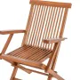 Chaise de jardin Kayla 56 x 60 x 90 cm Naturel bois de teck de BigBuy Home, Chaises de table de jardin - Réf : S8700343, Prix...