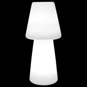 Desk lamp Bossa White Polyurethane 28 x 28 x 60 cm by BigBuy Home, Bedside and Table Lamps - Ref: S8700393, Price: 91,43 €, D...