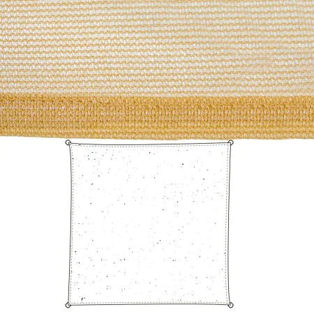 Vele parasole 500 x 500 x 1 cm Beige Polietilene di BigBuy Garden, Vele parasole - Rif: S8700396, Prezzo: 85,80 €, Sconto: %