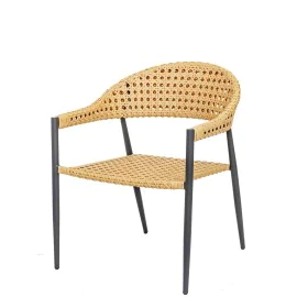 Garden chair Niva Graphite by BigBuy Garden, Garden Dining Chairs - Ref: S8700411, Price: 213,27 €, Discount: %