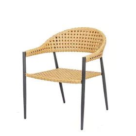 Garden chair Niva Graphite by BigBuy Garden, Garden Dining Chairs - Ref: S8700411, Price: 213,27 €, Discount: %