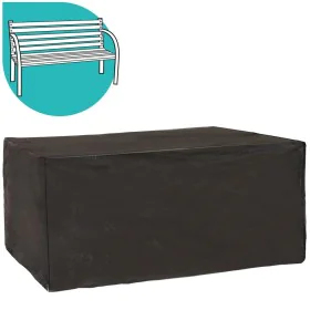 Étui de protection Banc Noir PVC 166 x 66 x 89 cm de BigBuy Garden, Bancs - Réf : S8700432, Prix : 19,01 €, Remise : %