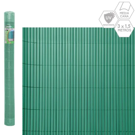 Cañizo Verde PVC Plástico 3 x 1,5 cm de BigBuy Garden, Vallas decorativas - Ref: S8700442, Precio: 32,23 €, Descuento: %