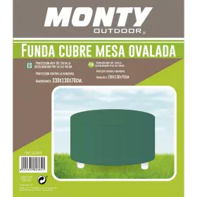 Capa Protetora Mesa Verde Ráfia 130 x 230 x 70 cm de BigBuy Garden, Jogos de móveis - Ref: S8700448, Preço: 11,77 €, Desconto: %