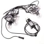 Wreath of LED Lights Quinta G4 18 x 15 x 12 cm by BigBuy Garden, Outdoor String Lights - Ref: S8700481, Price: 46,63 €, Disco...