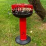 Barbecue Bella Noir Rouge 58 x 54 x 88 cm de BigBuy Garden, Barbecues d'extérieur - Réf : S8700486, Prix : 62,75 €, Remise : %