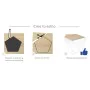 Table d'appoint Penta Blanc Polyéthylène 40 x 33 x 38,5 cm de BigBuy Garden, Tables de service - Réf : S8700498, Prix : 155,5...