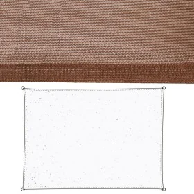 Toldos de vela Chocolate Polietileno 350 x 1 x 500 cm de BigBuy Garden, Toldos de vela - Ref: S8700511, Preço: 56,12 €, Desco...