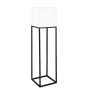 Lampada da Terra Block Bianco Grigio Polietilene Acciaio 38 x 38 x 155 cm di BigBuy Home, Luci per sentieri - Rif: S8700513, ...