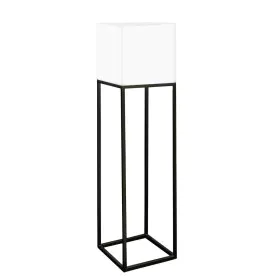 Luminária de chão Block Branco Cinzento Polietileno Aço 38 x 38 x 155 cm de BigBuy Home, Iluminação de caminhos - Ref: S87005...