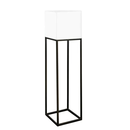 Lampada da Terra Block Bianco Grigio Polietilene Acciaio 38 x 38 x 155 cm di BigBuy Home, Luci per sentieri - Rif: S8700513, ...