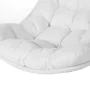 Fauteuil de jardin suspendu Dido Blanc Rotin 82 x 84 x 132 cm de BigBuy Garden, Fauteuils - Réf : S8700519, Prix : 291,21 €, ...