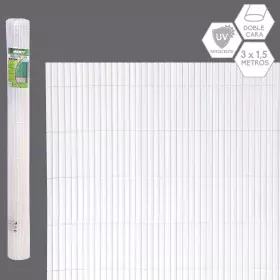 Caniço Branco PVC 1 x 300 x 150 cm de BigBuy Garden, Valas decorativas - Ref: S8700533, Preço: 45,52 €, Desconto: %