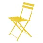 Chaise de jardin Sira Moutarde Acier 41 x 46 x 80 cm (2 Unités) de BigBuy Garden, Chaises de table de jardin - Réf : S8700539...