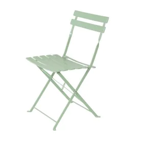 Chaise de jardin Sira Vert clair Acier 41 x 46 x 80 cm (2 Unités) de BigBuy Garden, Chaises de table de jardin - Réf : S87005...