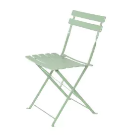 Garden chair Sira Light Green Steel 41 x 46 x 80 cm (2 Units) by BigBuy Garden, Garden Dining Chairs - Ref: S8700541, Price: ...