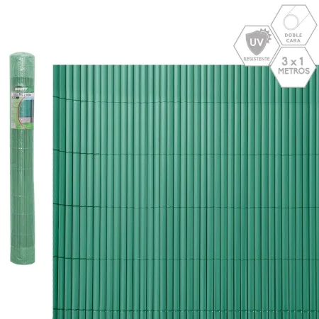 Palissade de Jardin Vert PVC 1 x 300 x 100 cm de BigBuy Outdoor, Clôtures décoratives - Réf : S8700588, Prix : 31,07 €, Remis...