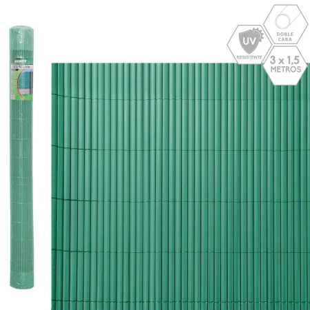 Valla de Jardín Verde PVC 1 x 300 x 150 cm de BigBuy Outdoor, Vallas decorativas - Ref: S8700590, Precio: 44,42 €, Descuento: %