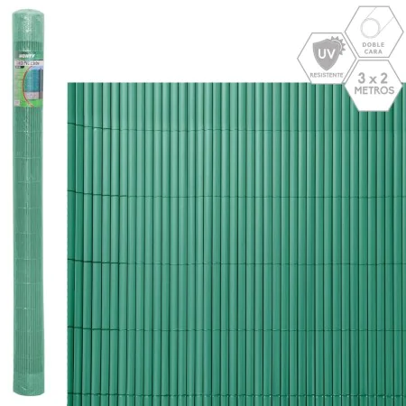 Palissade de Jardin Vert PVC 1 x 300 x 200 cm de BigBuy Outdoor, Clôtures décoratives - Réf : S8700591, Prix : 57,16 €, Remis...