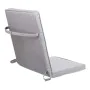 Chair cushion Grey 123 x 48 x 4 cm by BigBuy Outdoor, Chairs - Ref: S8700615, Price: 39,98 €, Discount: %