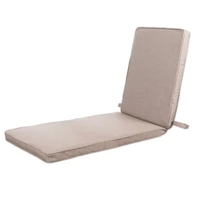 Coussin pour chaise longue Beige 190 x 55 x 4 cm de BigBuy Outdoor, Bains de soleil - Réf : S8700620, Prix : 67,55 €, Remise : %