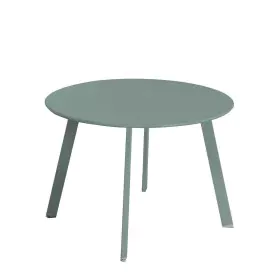 Mesa auxiliar Marzia Verde Acero 60 x 60 x 42 cm de BigBuy Home, Mesas auxiliares - Ref: S8700632, Precio: 53,98 €, Descuento: %