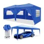 Pérgola Acero 600 x 300 x 260 cm Azul de BigBuy Garden, Pérgolas - Ref: S8700636, Precio: 300,26 €, Descuento: %