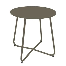 Mesa Luna Acero 45 x 45 x 45 cm de BigBuy Home, Mesas auxiliares - Ref: S8700637, Precio: 35,25 €, Descuento: %