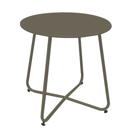 Table Luna Steel 45 x 45 x 45 cm by BigBuy Home, Side Tables - Ref: S8700637, Price: 35,25 €, Discount: %