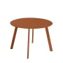 Table Marzia Terracotta Steel 60 x 60 x 42 cm by BigBuy Home, Side Tables - Ref: S8700642, Price: 54,40 €, Discount: %