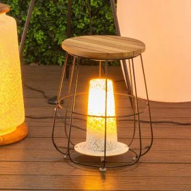 Side table Dewi Brown Wood Teak 36,5 x 36,5 x 44,5 cm by BigBuy Garden, Side Tables - Ref: S8700670, Price: 137,12 €, Discoun...