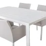 Dining Table Io White Aluminium 180 x 100 x 75 cm by BigBuy Home, Dining Tables - Ref: S8700671, Price: 482,63 €, Discount: %