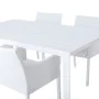 Dining Table Io White Aluminium 180 x 100 x 75 cm by BigBuy Home, Dining Tables - Ref: S8700671, Price: 482,63 €, Discount: %