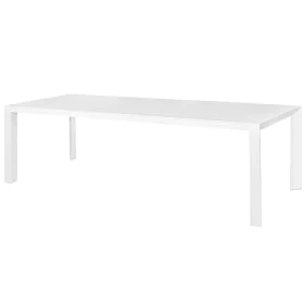 Esstisch Io Weiß Aluminium 280 x 100 x 75 cm von BigBuy Garden, Esstische - Ref: S8700675, Preis: 627,64 €, Rabatt: %